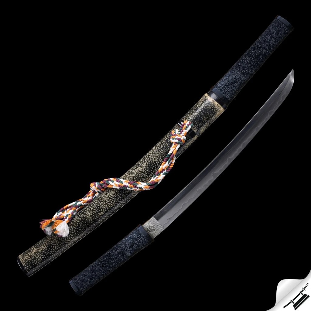 foto Japan Swords japanese tanto HADA & Folded Steel 1075 & Real Choji Hamon